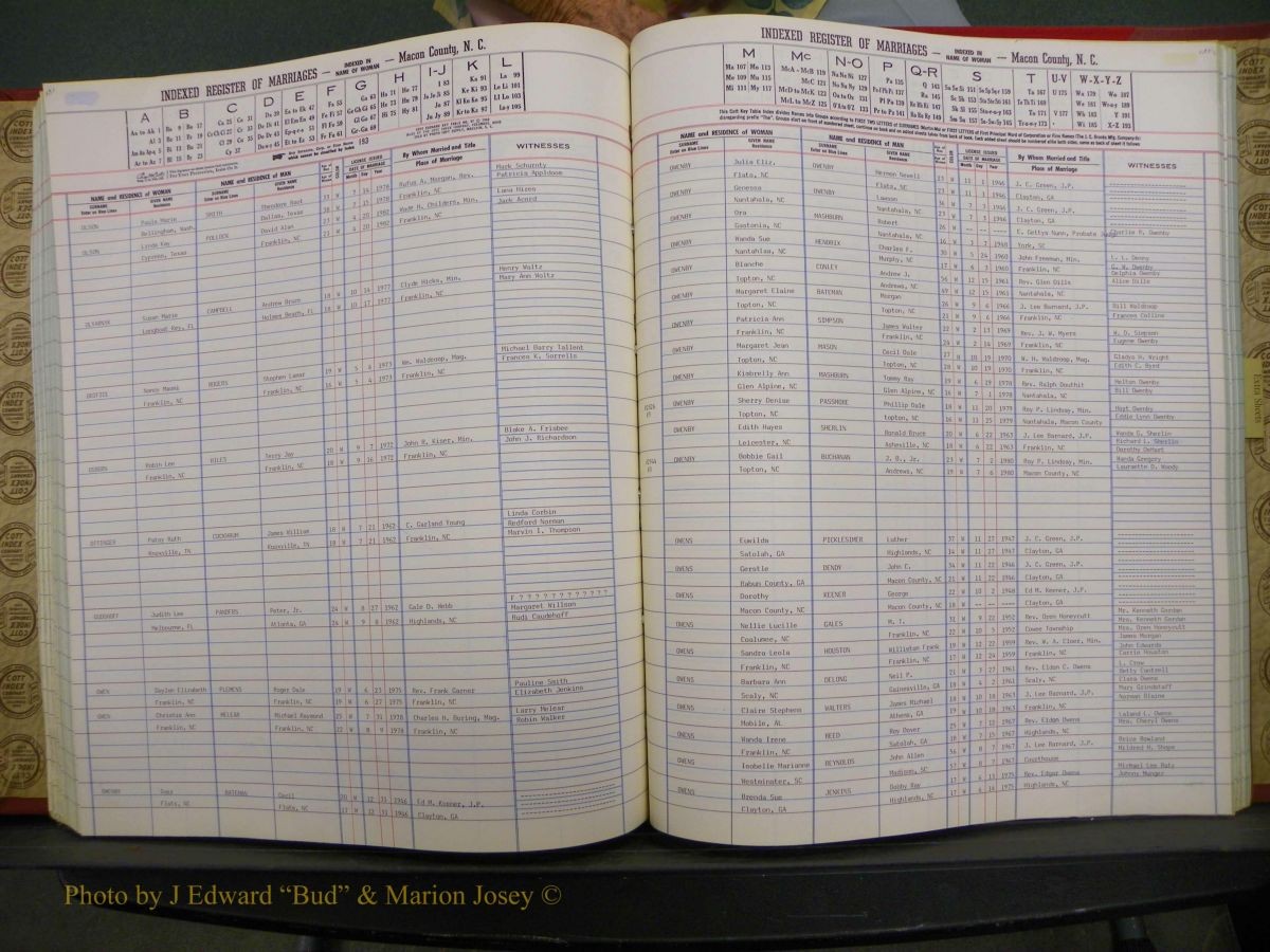 Macon Marriage Index, Male & Female, 1828-1982 815.JPG