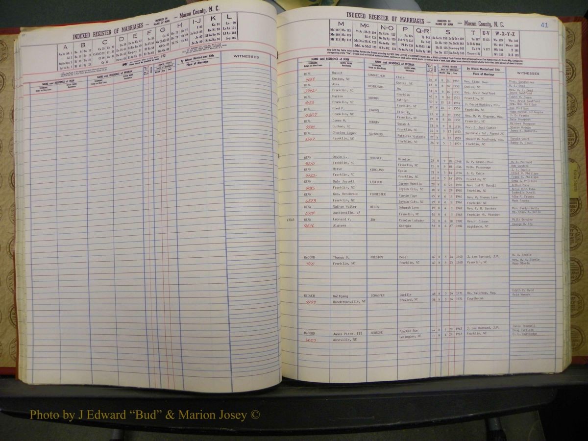 Macon Marriage Index, Male & Female, 1828-1982 508.JPG