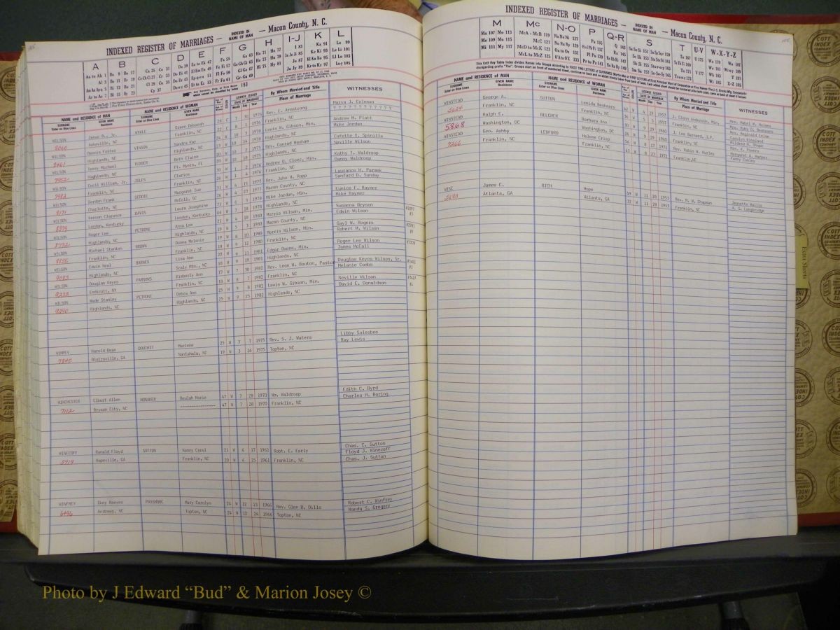 Macon Marriage Index, Male & Female, 1828-1982 669.JPG