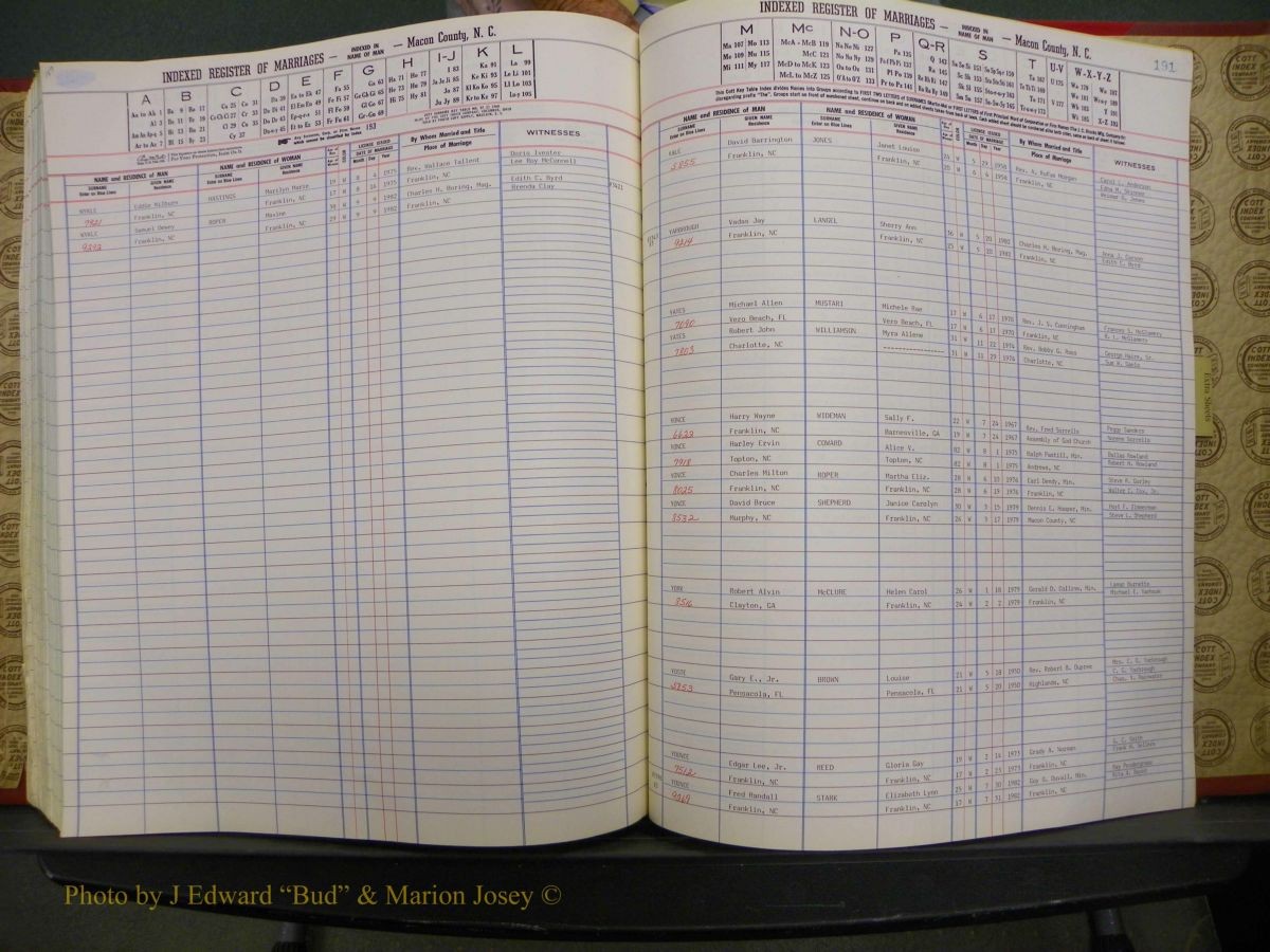 Macon Marriage Index, Male & Female, 1828-1982 674.JPG