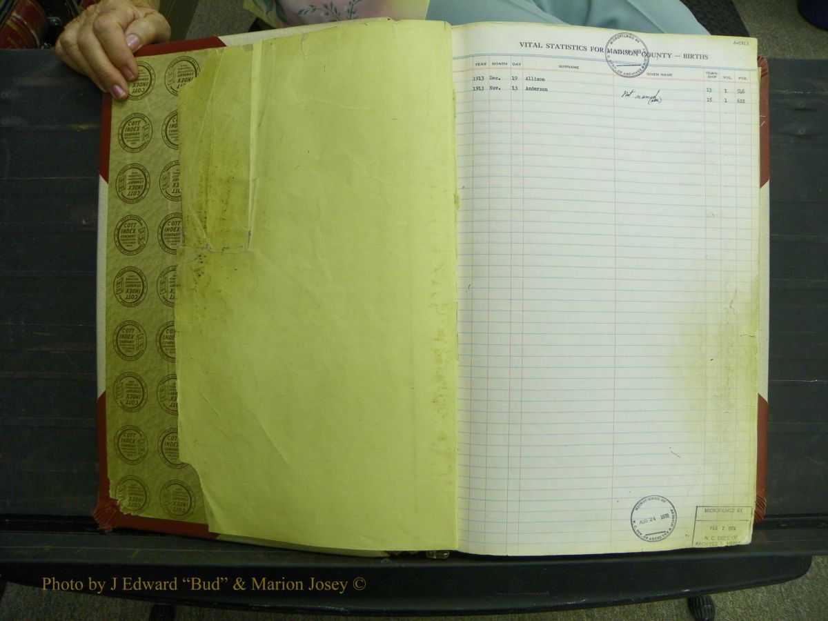 Madison Births, Delayed  + Book 1, A-K 199.JPG