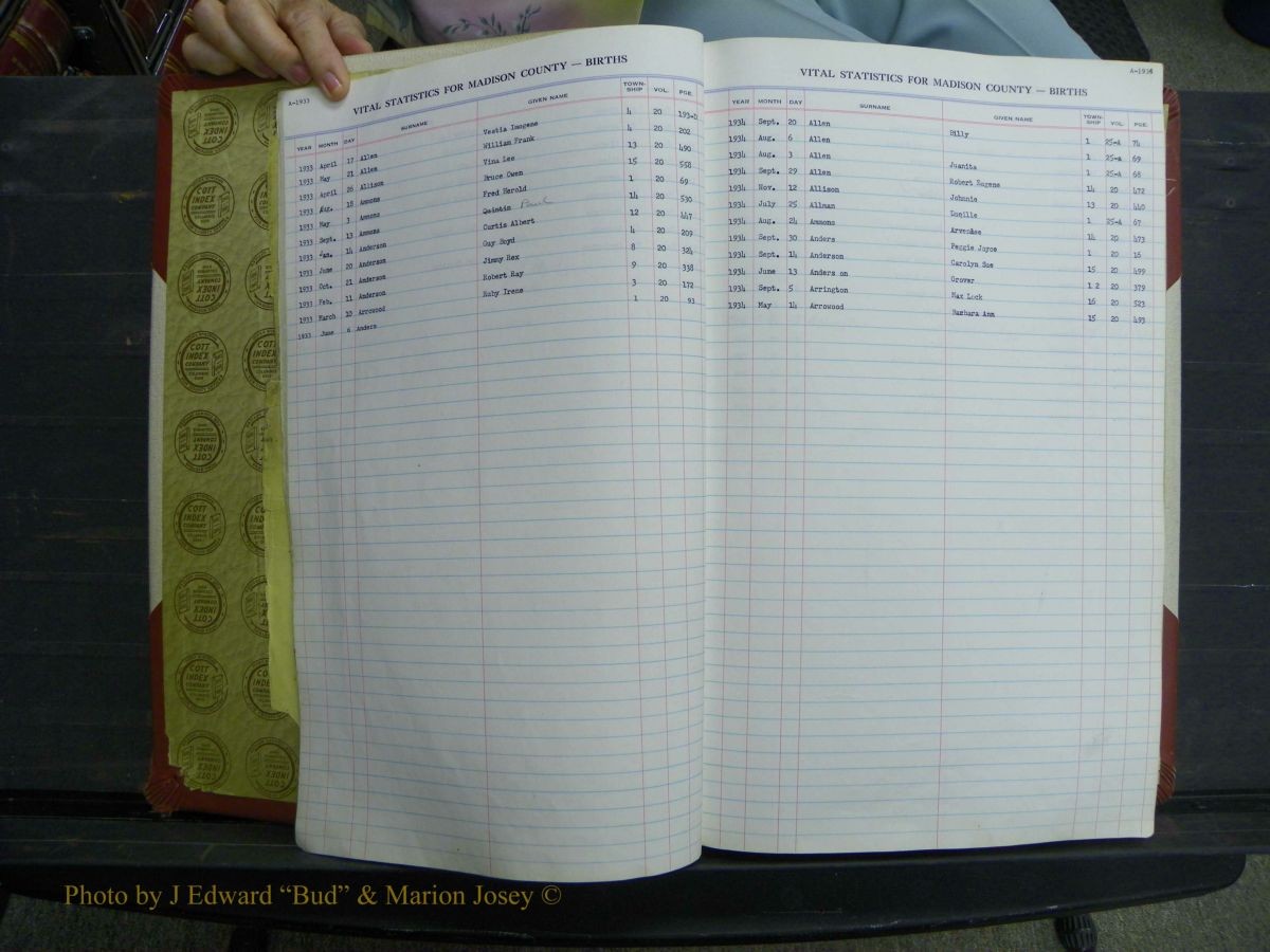 Madison Births, Delayed  + Book 1, A-K 210.JPG