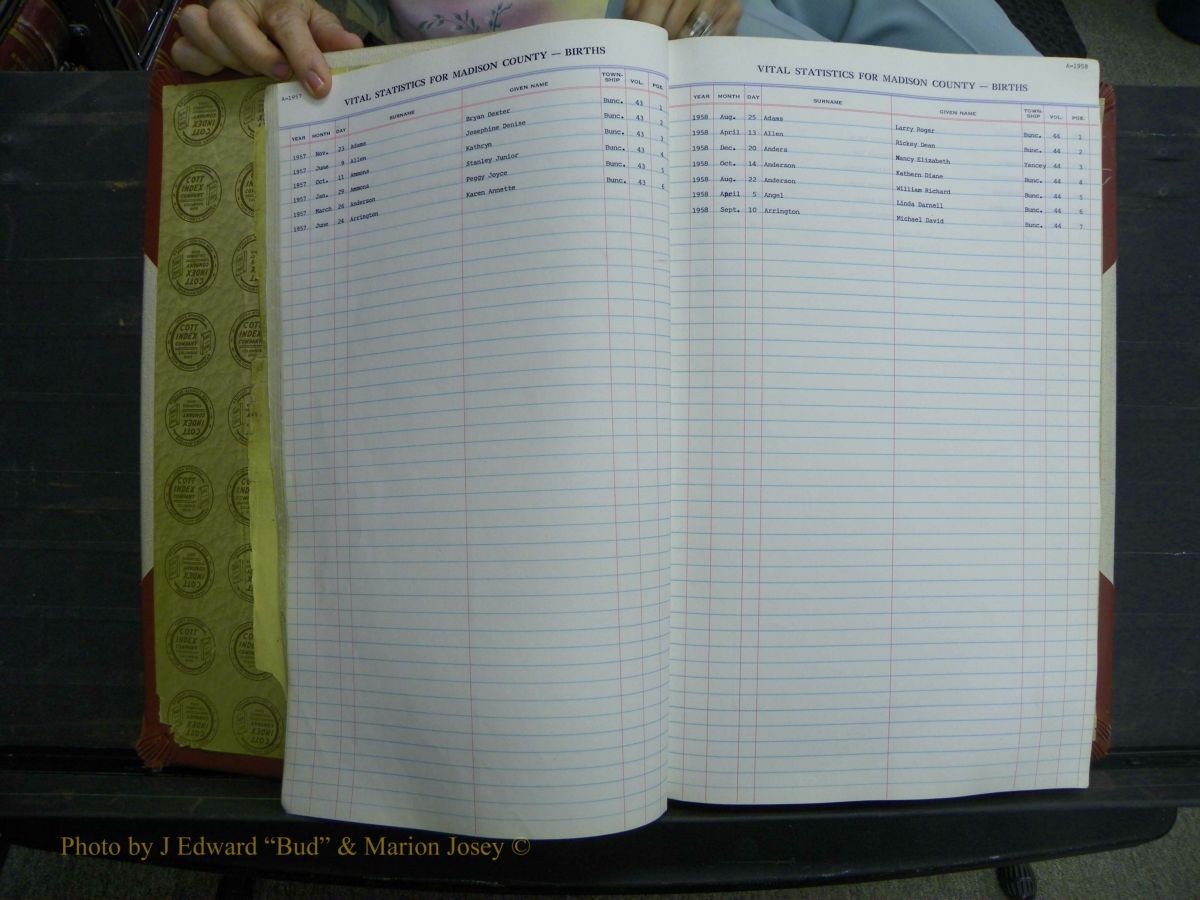 Madison Births, Delayed  + Book 1, A-K 222.JPG