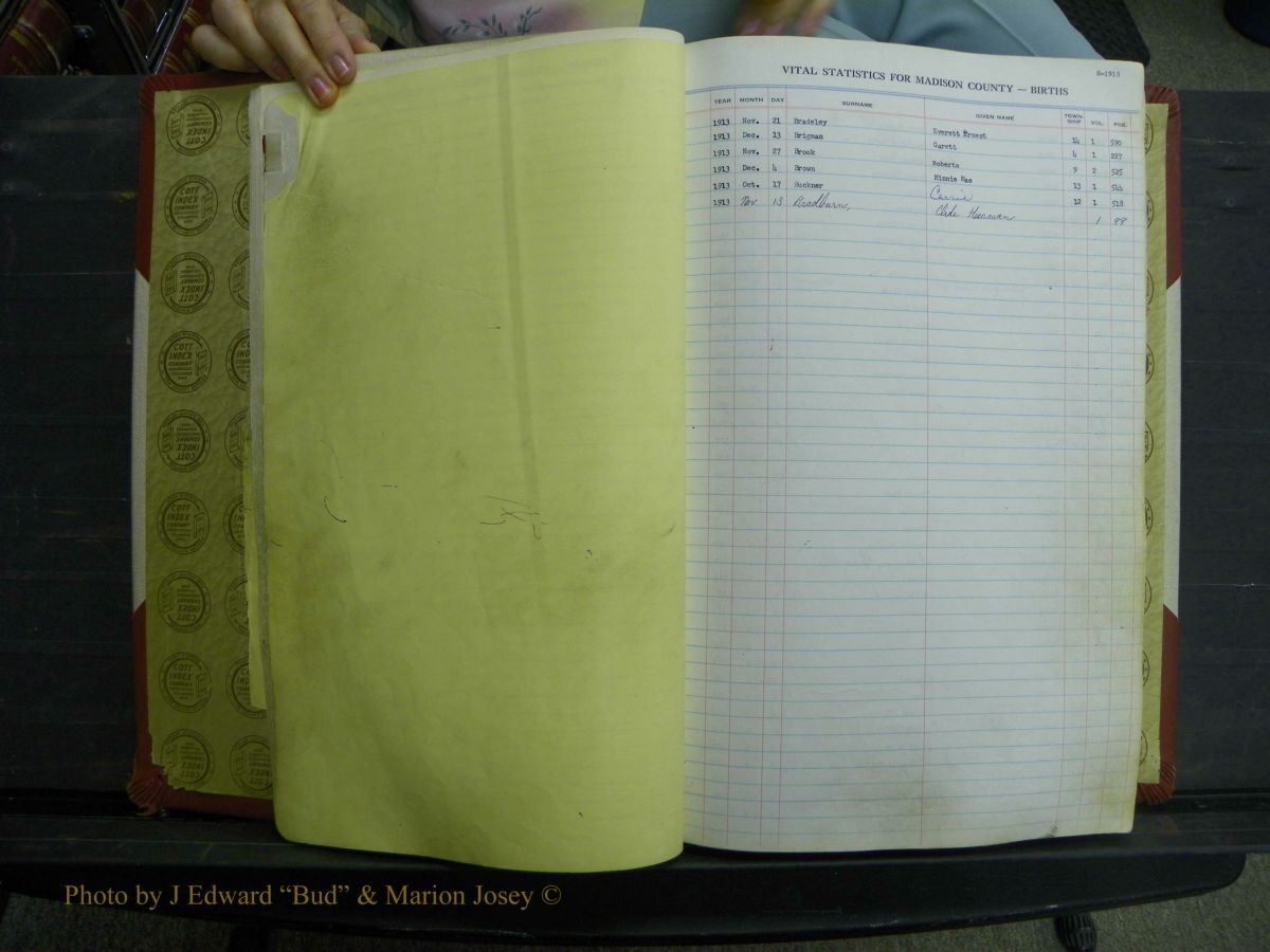 Madison Births, Delayed  + Book 1, A-K 229.JPG