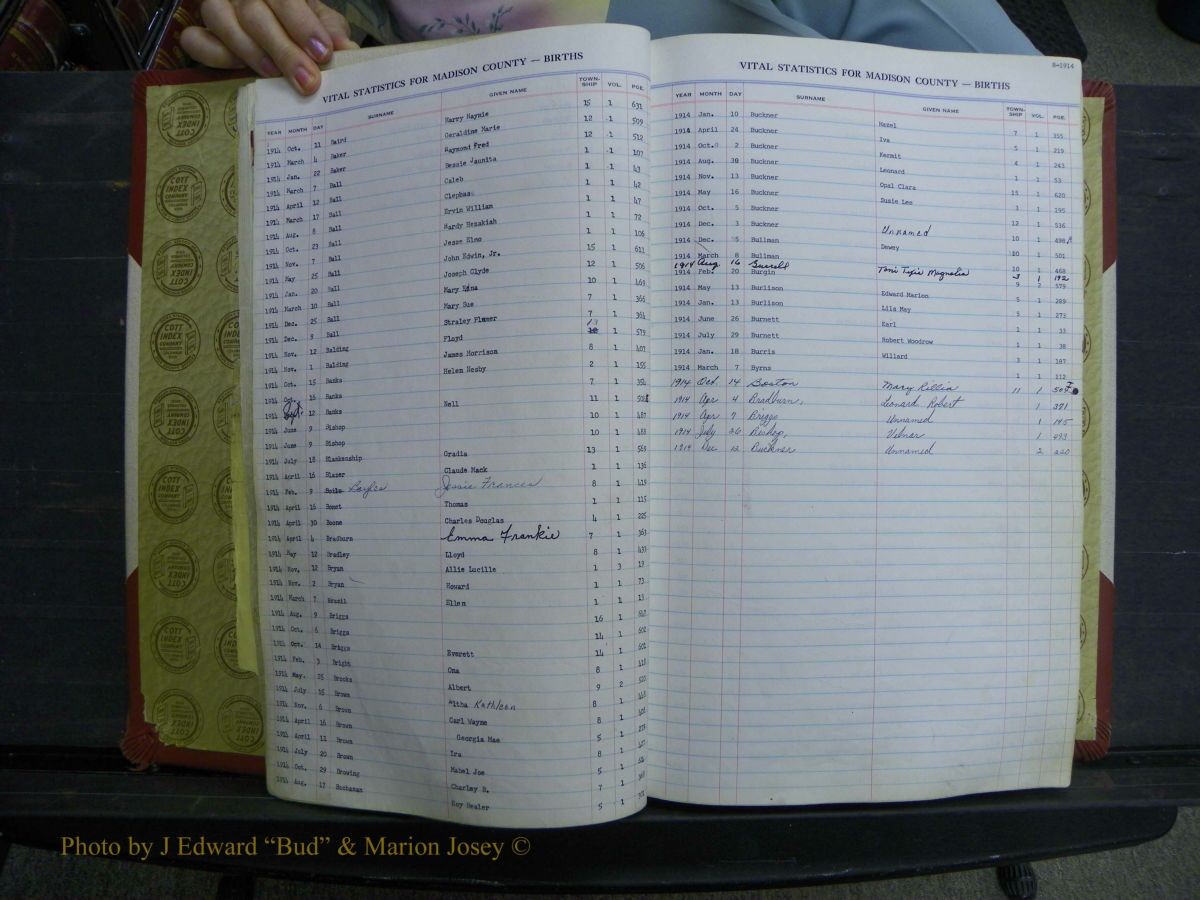 Madison Births, Delayed  + Book 1, A-K 230.JPG
