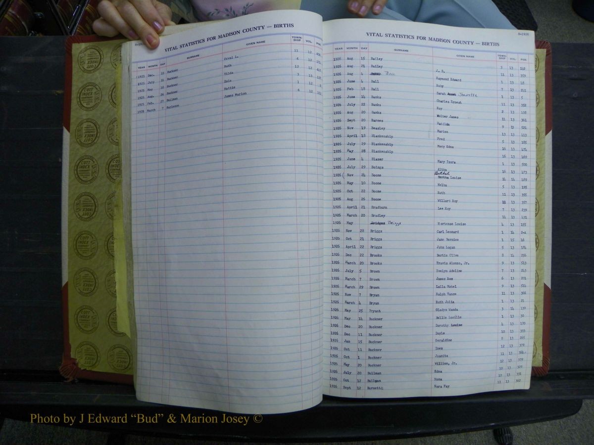 Madison Births, Delayed  + Book 1, A-K 242.JPG