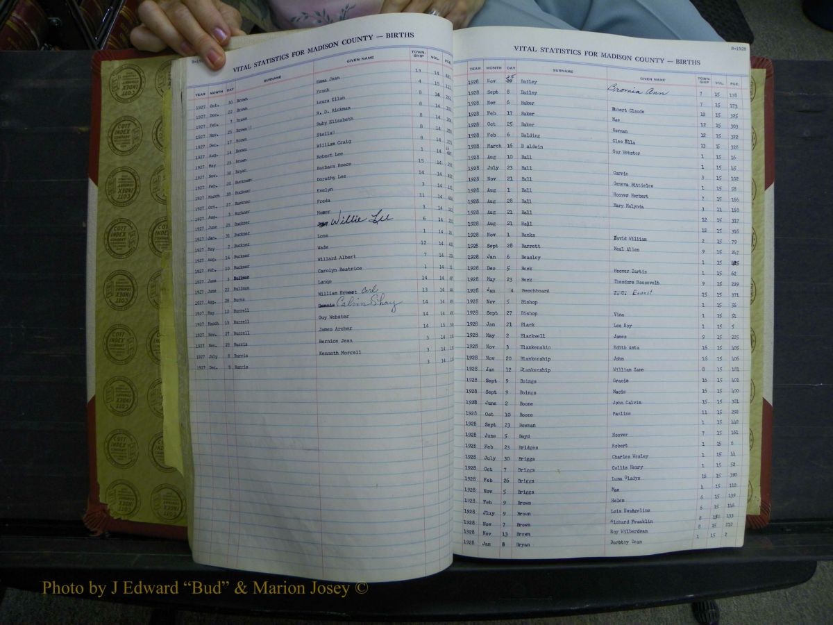Madison Births, Delayed  + Book 1, A-K 244.JPG