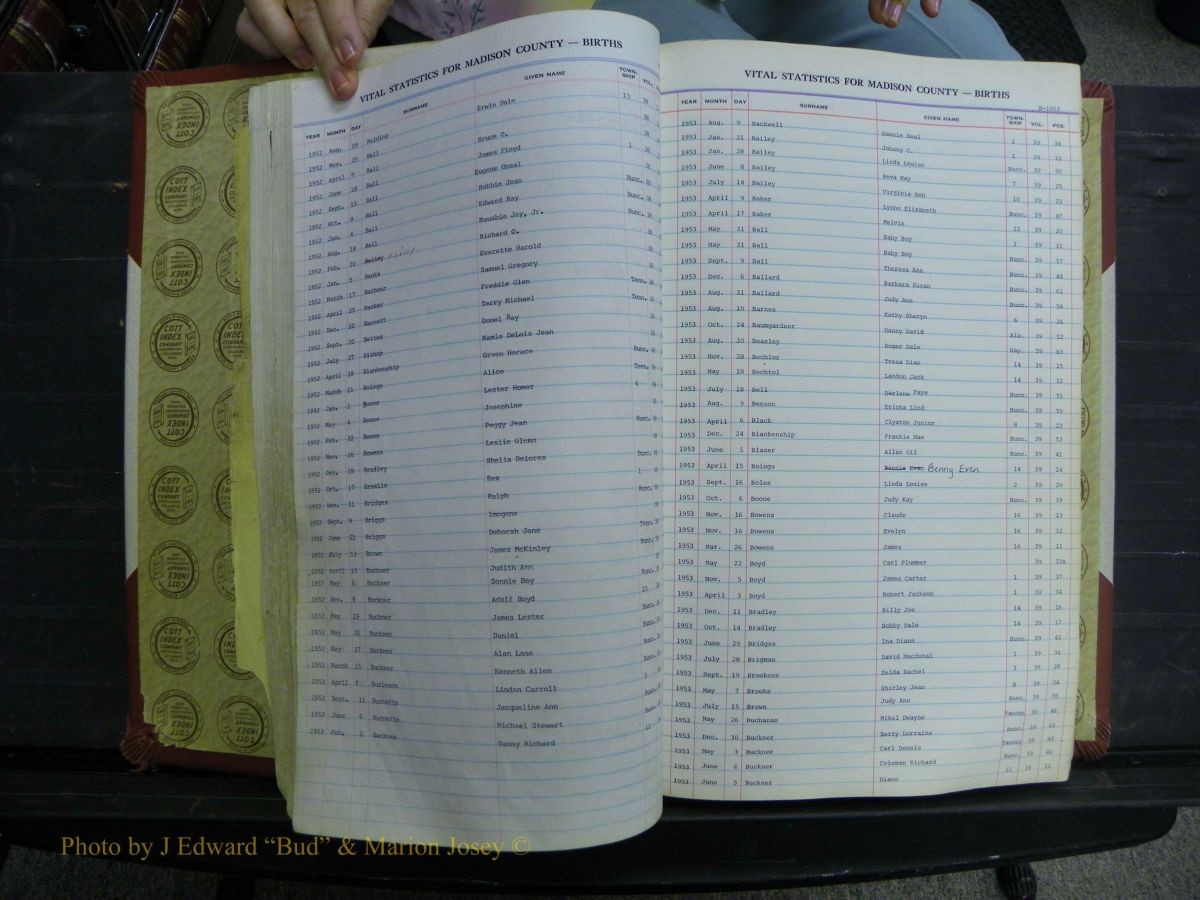 Madison Births, Delayed  + Book 1, A-K 268.JPG