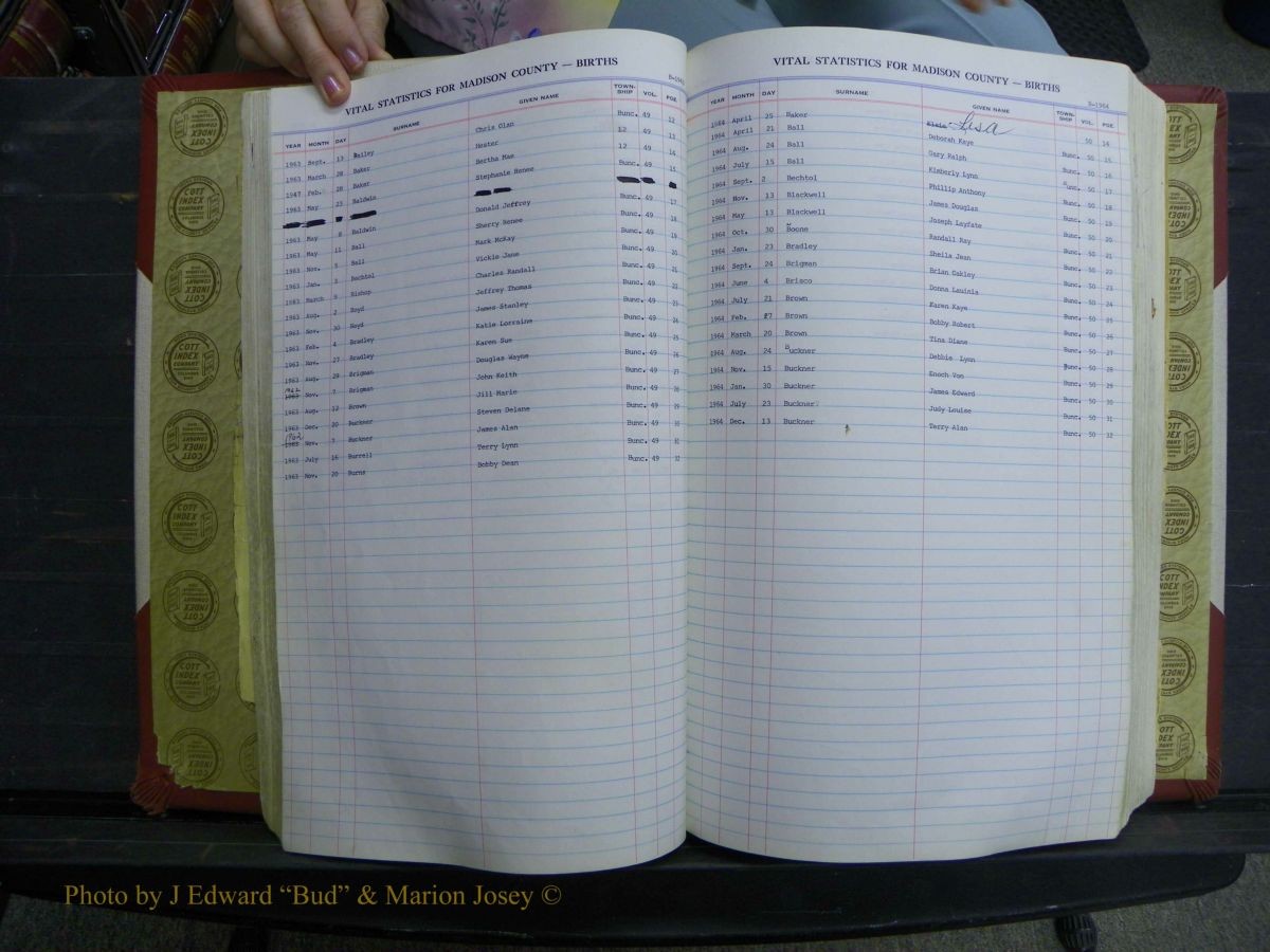 Madison Births, Delayed  + Book 1, A-K 275.JPG