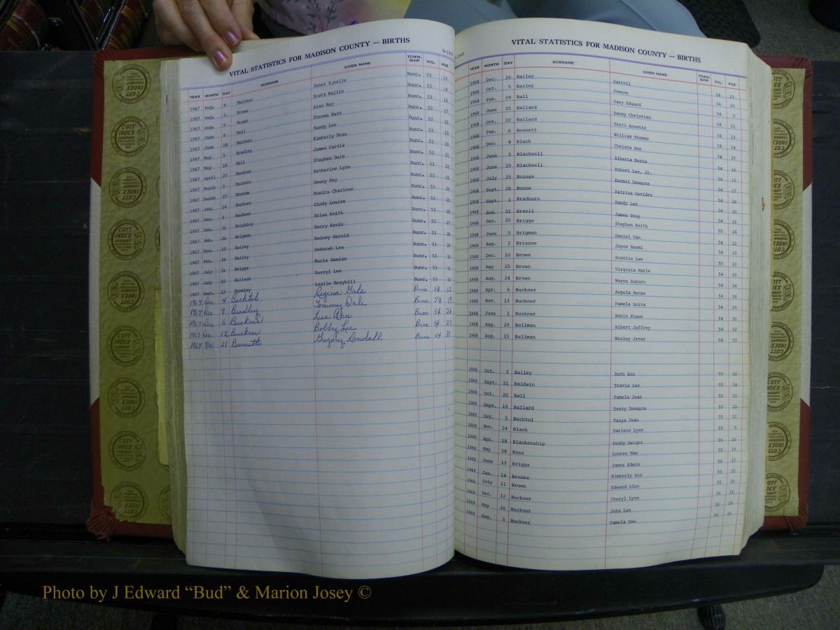 Madison Births, Delayed  + Book 1, A-K 277.JPG