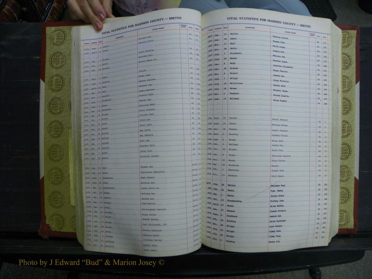 Madison Births, Delayed  + Book 1, A-K 278.JPG