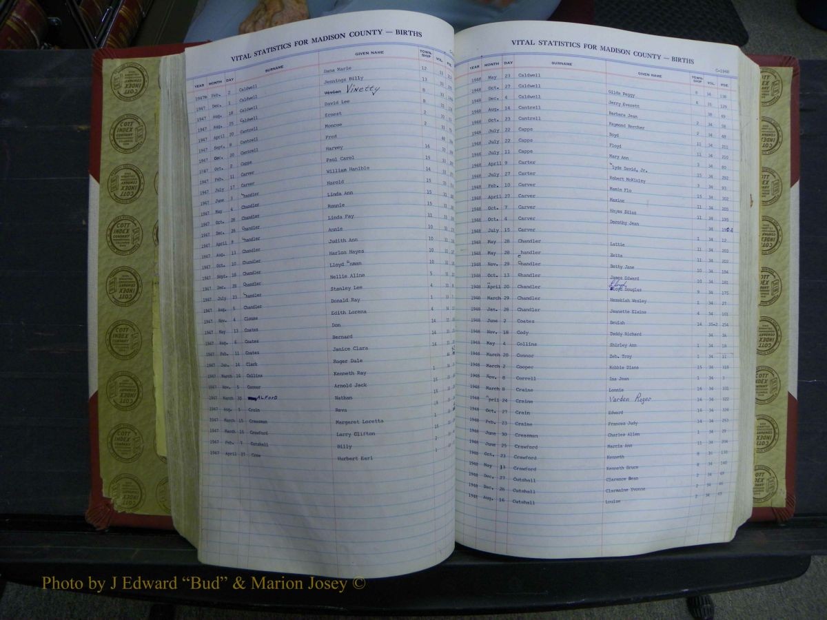 Madison Births, Delayed  + Book 1, A-K 310.JPG