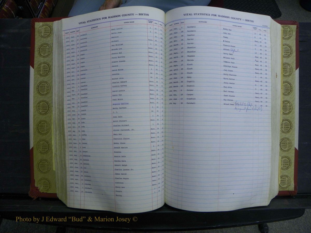 Madison Births, Delayed  + Book 1, A-K 314.JPG