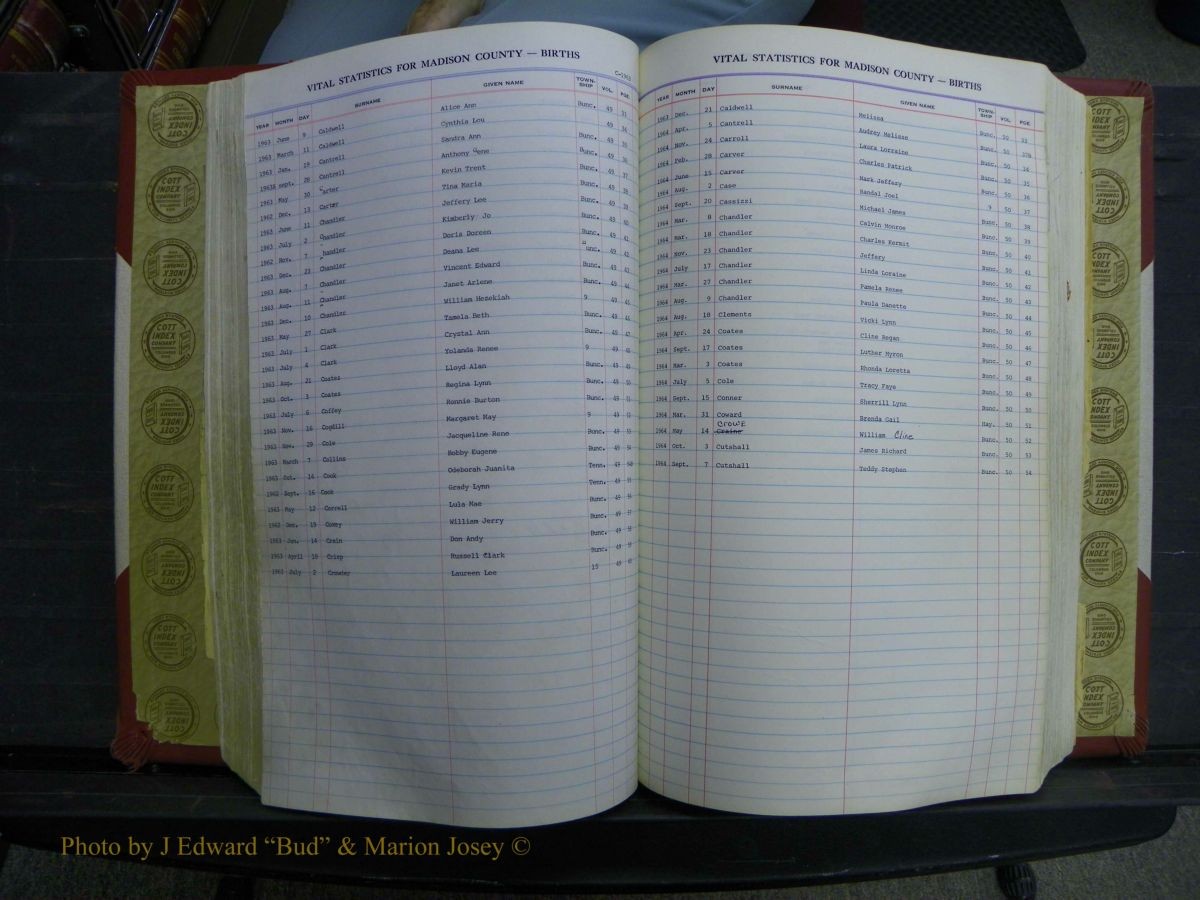 Madison Births, Delayed  + Book 1, A-K 318.JPG