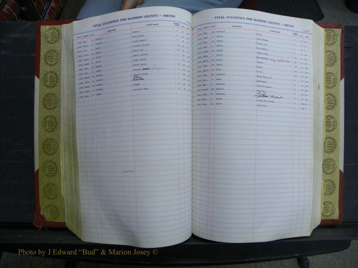 Madison Births, Delayed  + Book 1, A-K 334.JPG