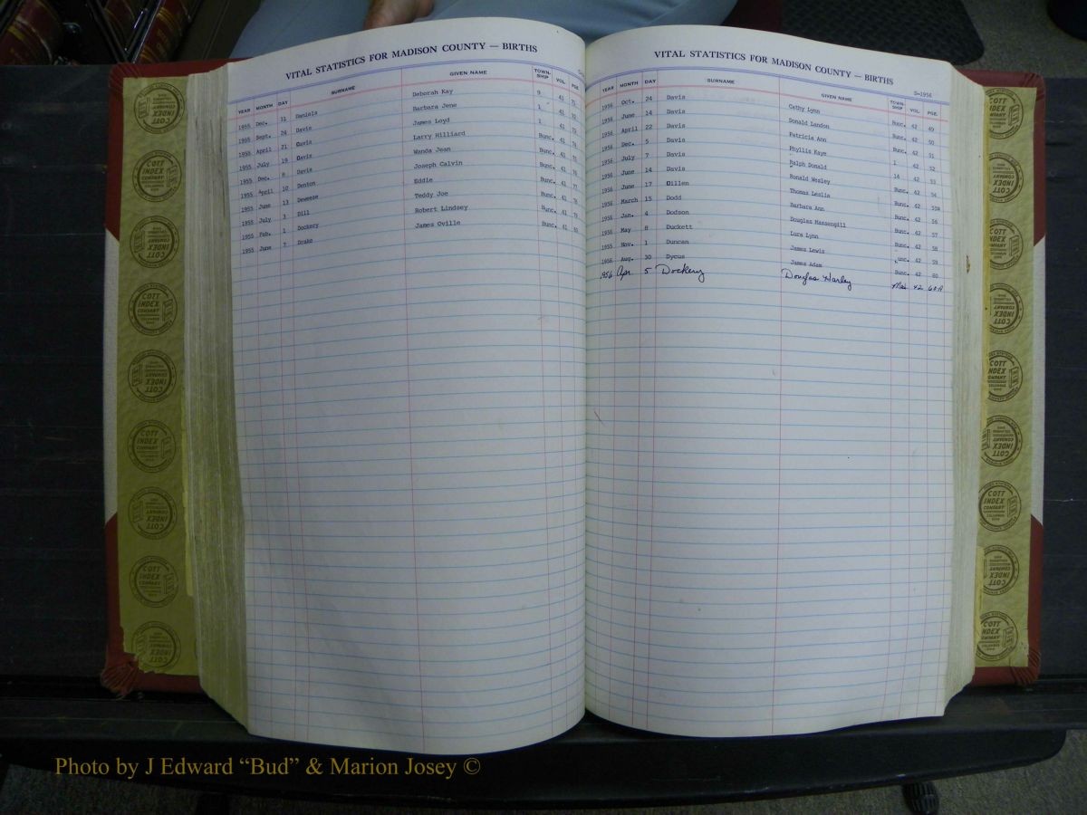 Madison Births, Delayed  + Book 1, A-K 347.JPG