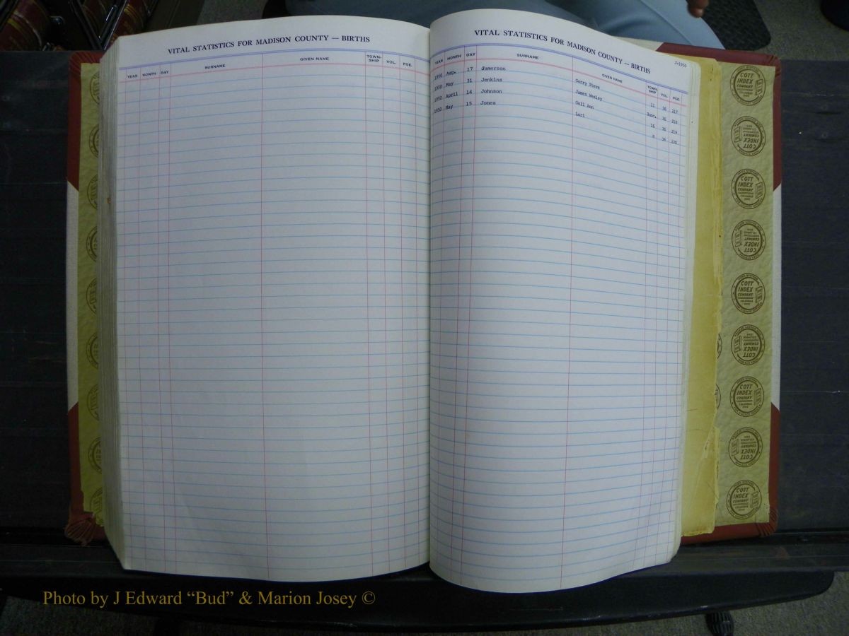 Madison Births, Delayed  + Book 1, A-K 525.JPG