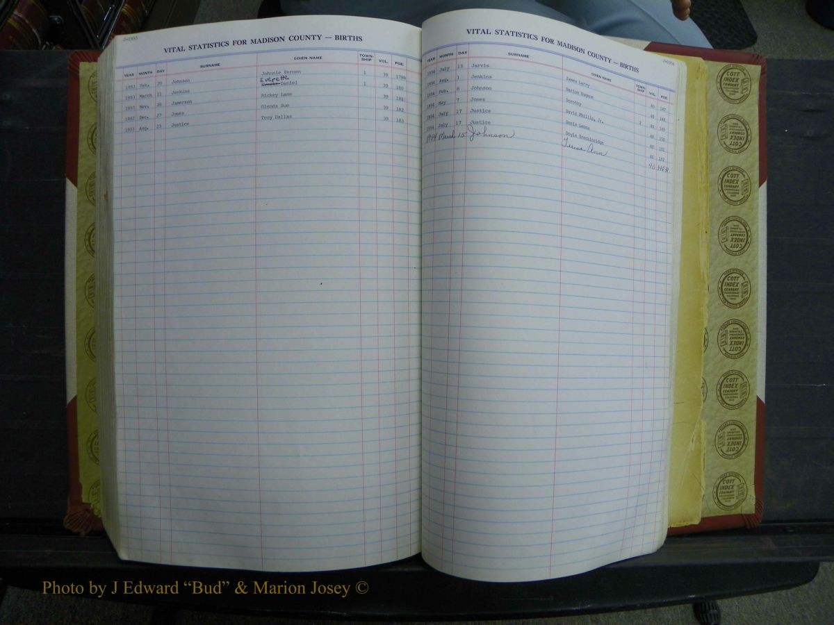 Madison Births, Delayed  + Book 1, A-K 527.JPG