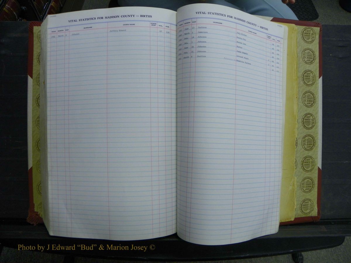 Madison Births, Delayed  + Book 1, A-K 531.JPG