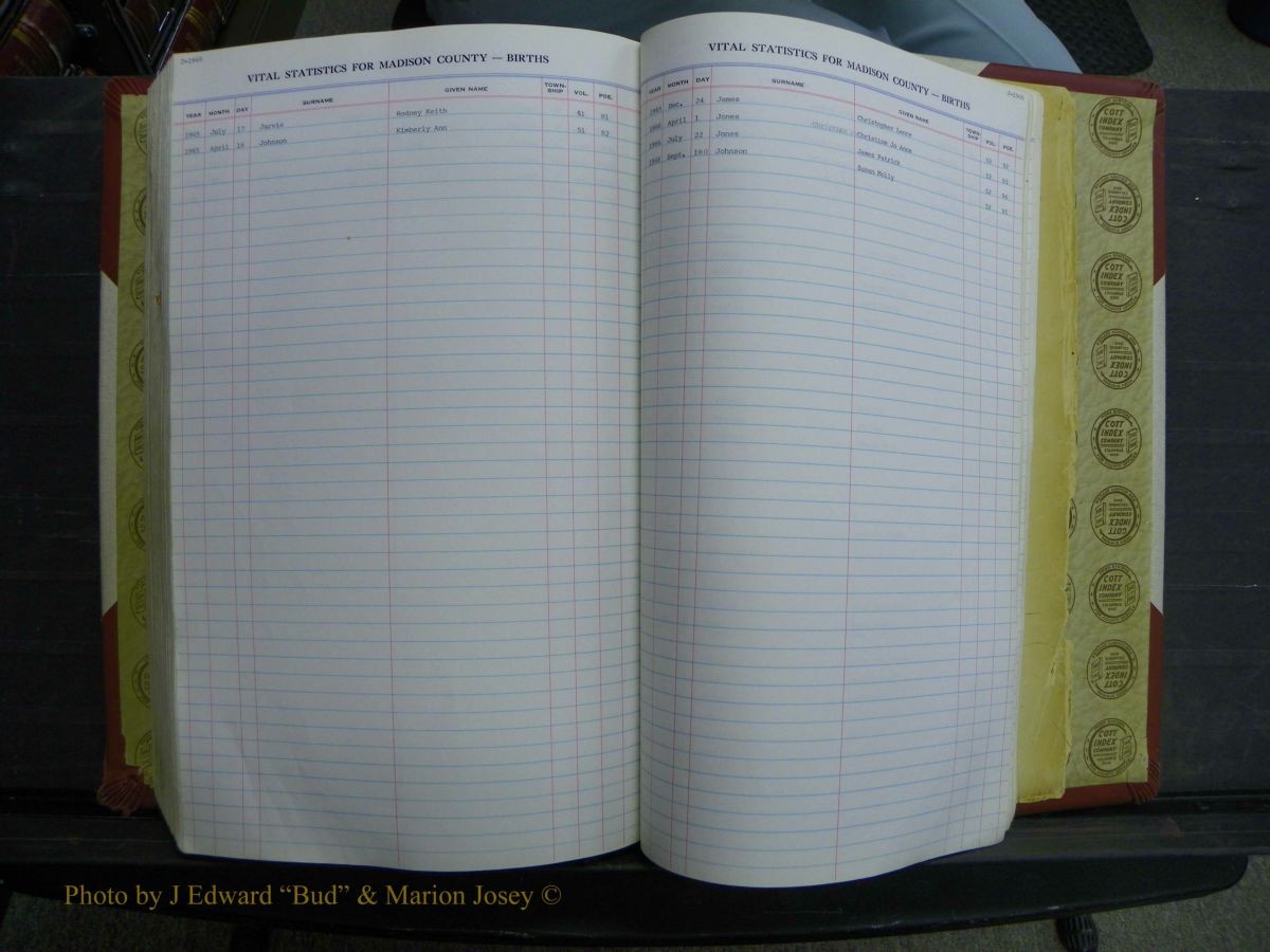 Madison Births, Delayed  + Book 1, A-K 533.JPG