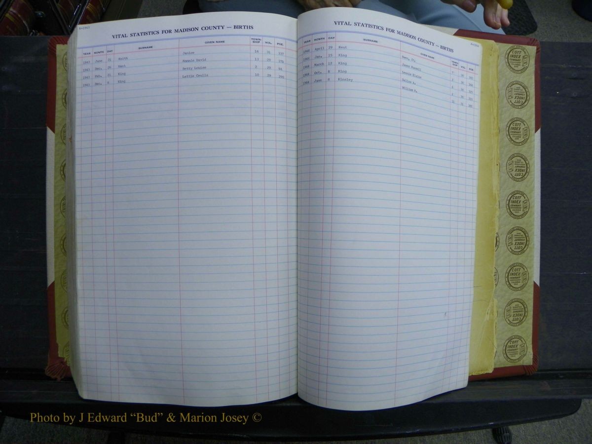 Madison Births, Delayed  + Book 1, A-K 551.JPG