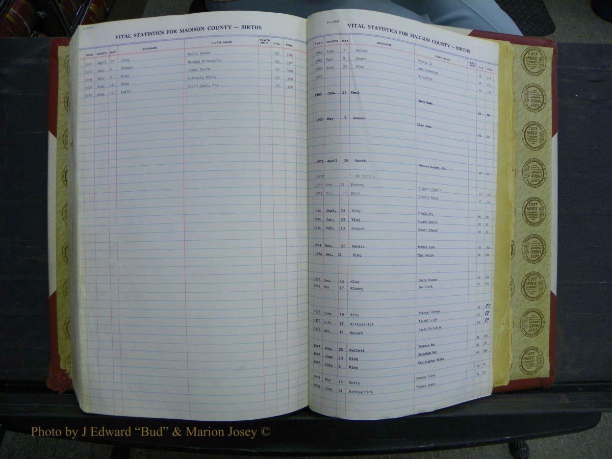 Madison Births, Delayed  + Book 1, A-K 560.JPG