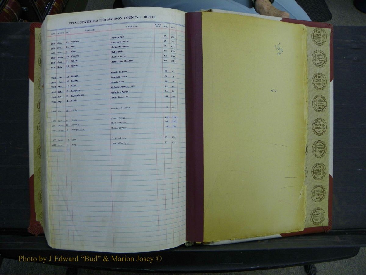 Madison Births, Delayed  + Book 1, A-K 561.JPG