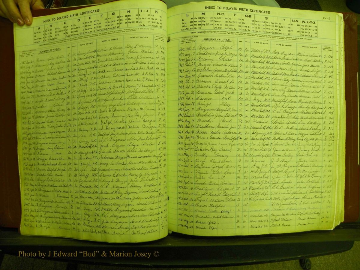Madison Births, Delayed  + Book 1, A-K 020.JPG