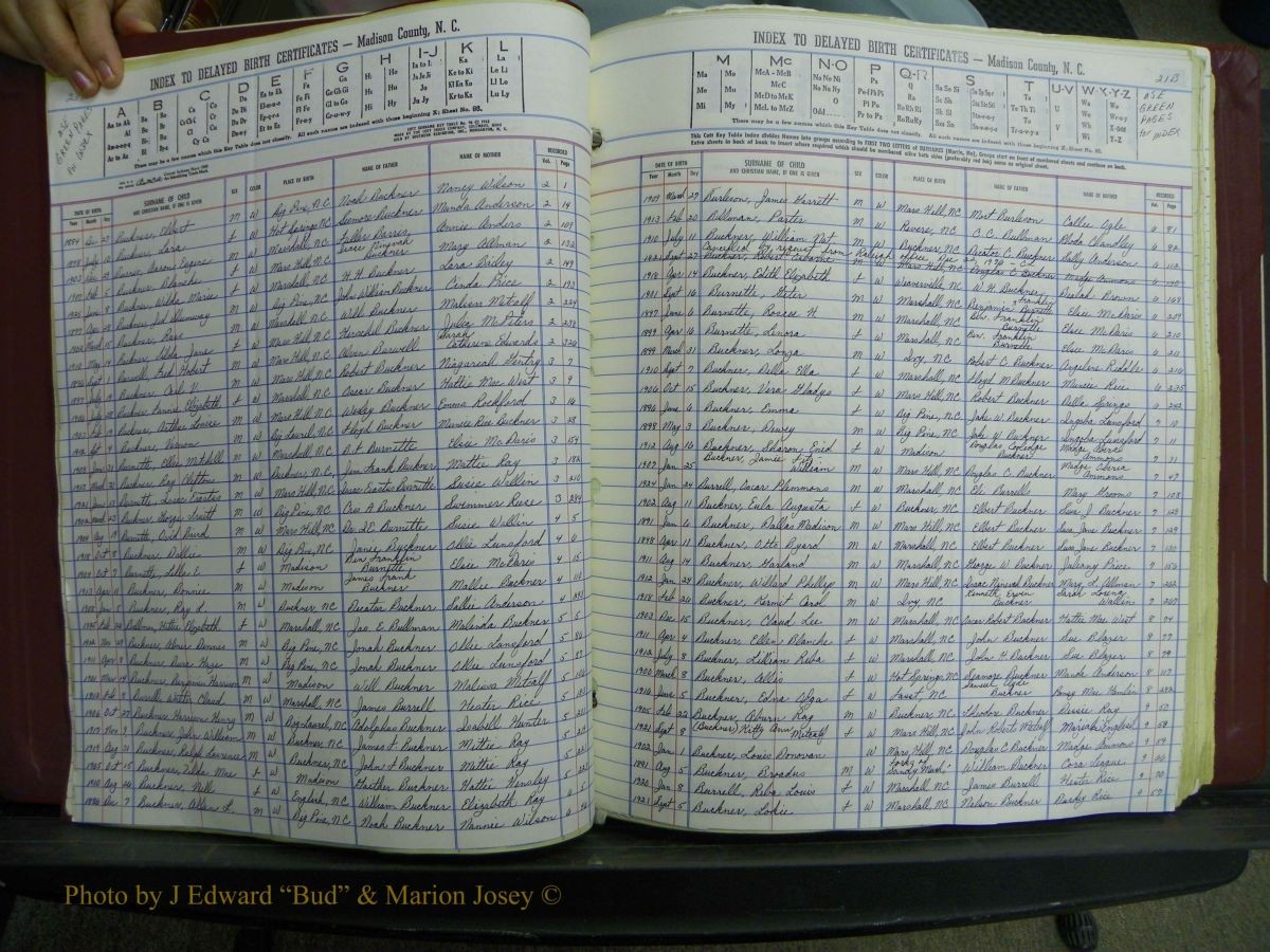 Madison Births, Delayed  + Book 1, A-K 025.JPG