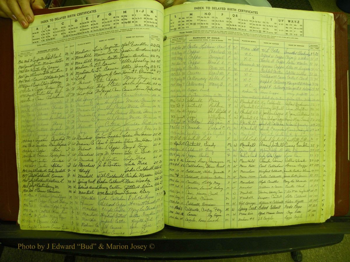 Madison Births, Delayed  + Book 1, A-K 032.JPG
