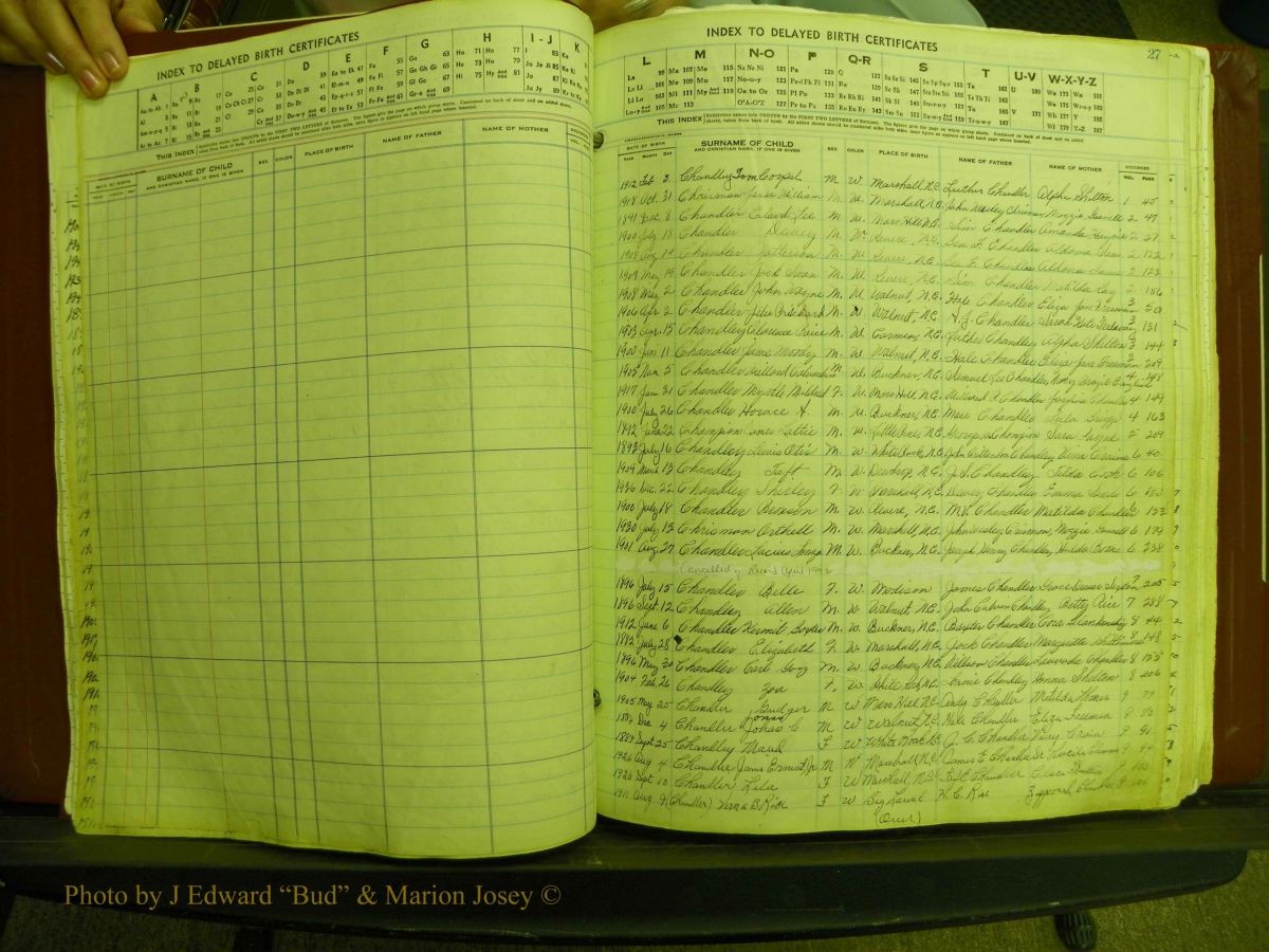 Madison Births, Delayed  + Book 1, A-K 033.JPG