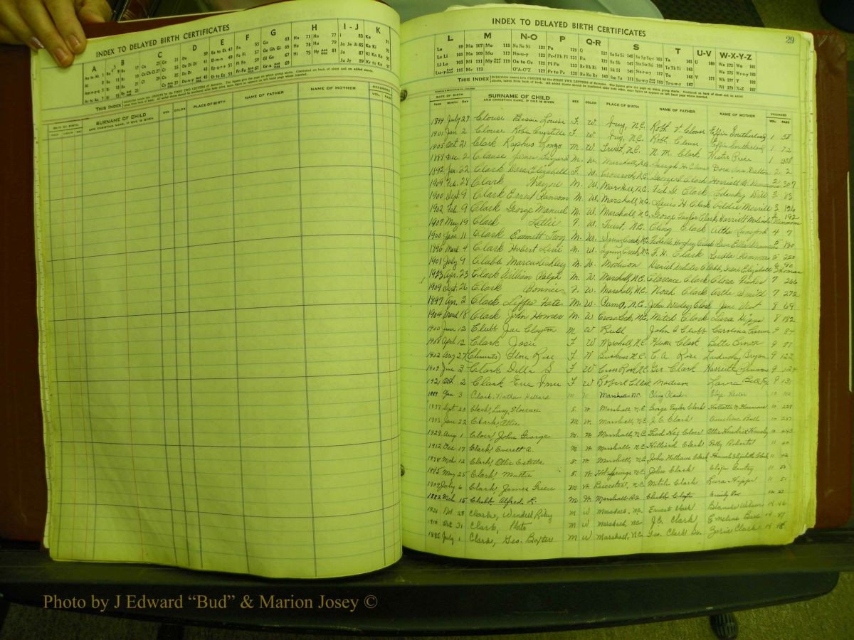 Madison Births, Delayed  + Book 1, A-K 036.JPG