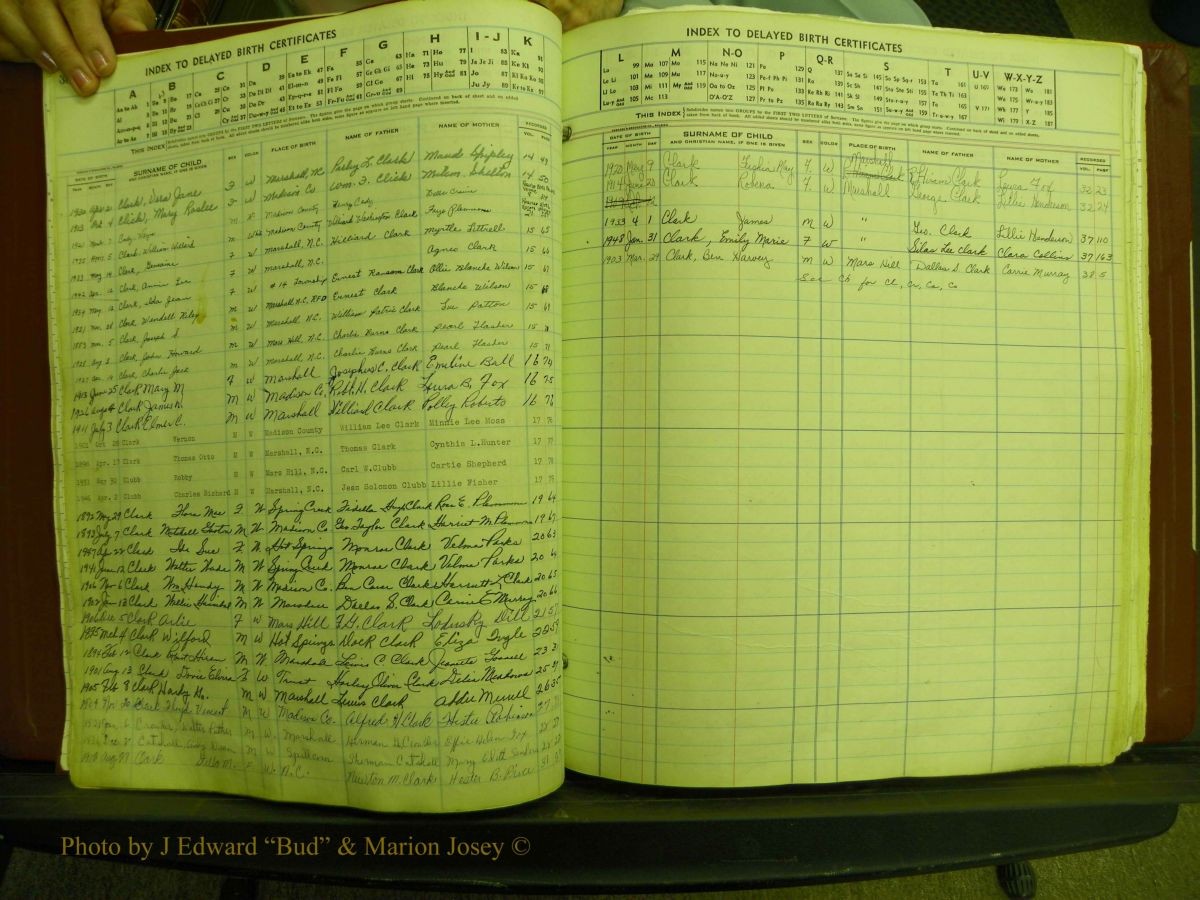 Madison Births, Delayed  + Book 1, A-K 037.JPG