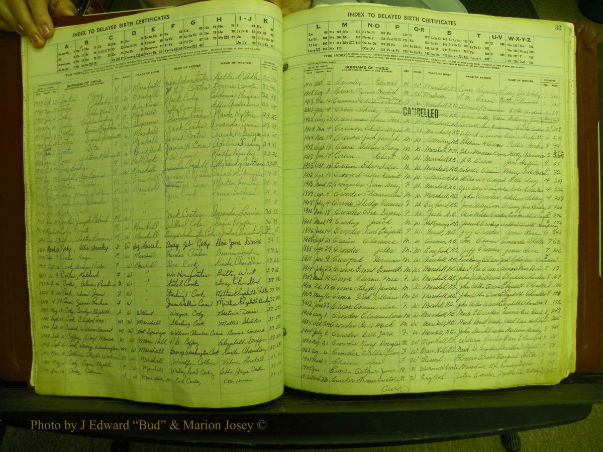 Madison Births, Delayed  + Book 1, A-K 042.JPG