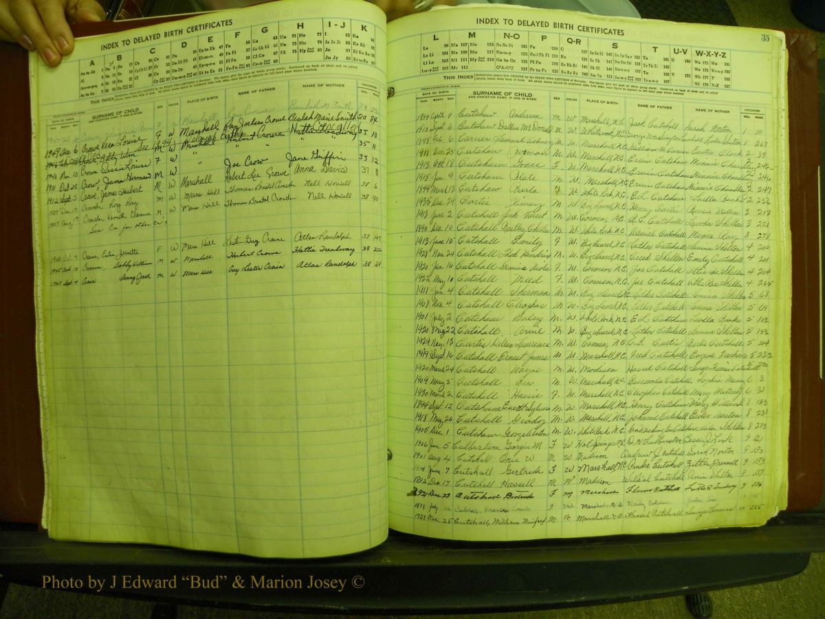 Madison Births, Delayed  + Book 1, A-K 043.JPG