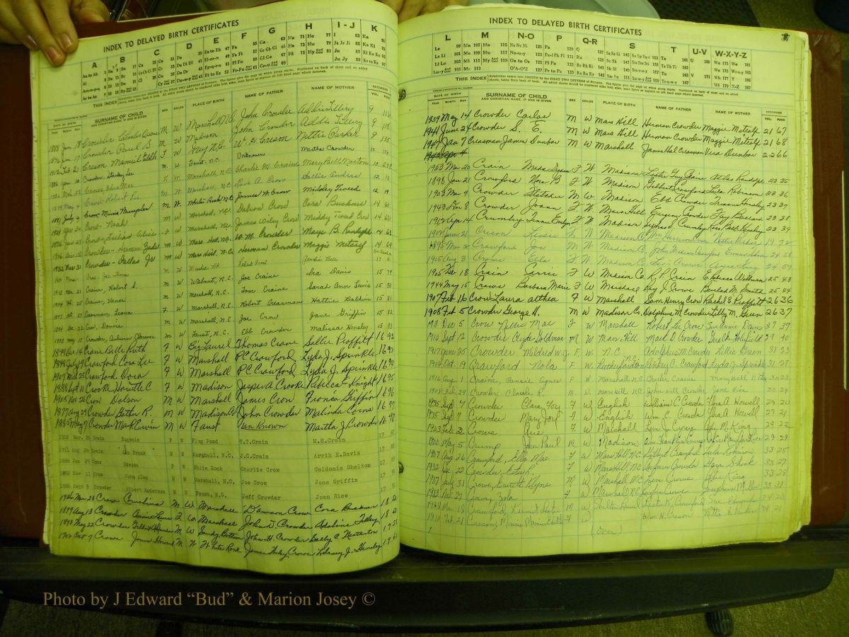 Madison Births, Delayed  + Book 1, A-K 044.JPG