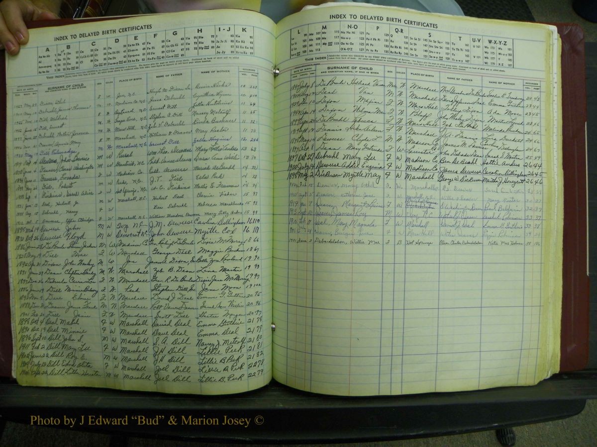 Madison Births, Delayed  + Book 1, A-K 051.JPG