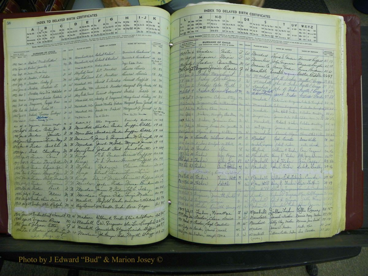 Madison Births, Delayed  + Book 1, A-K 061.JPG