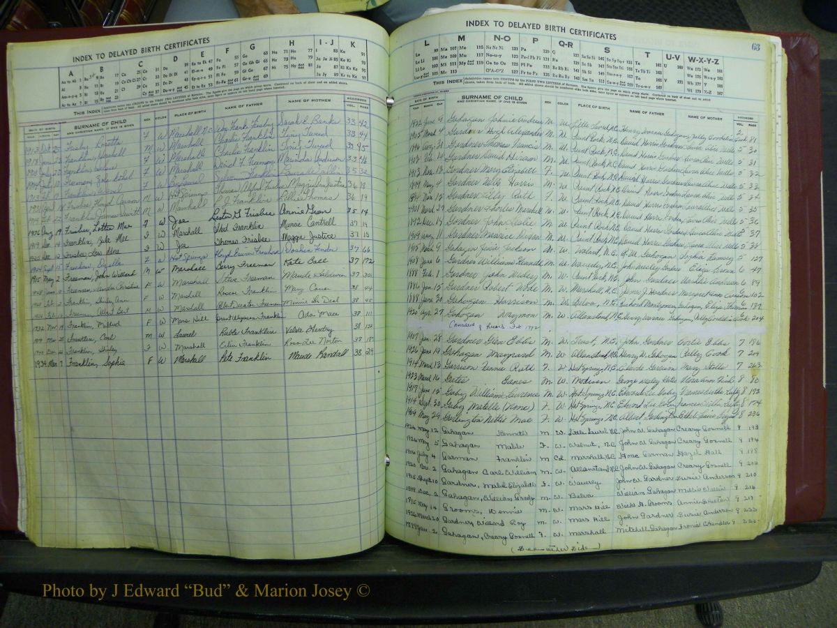 Madison Births, Delayed  + Book 1, A-K 067.JPG