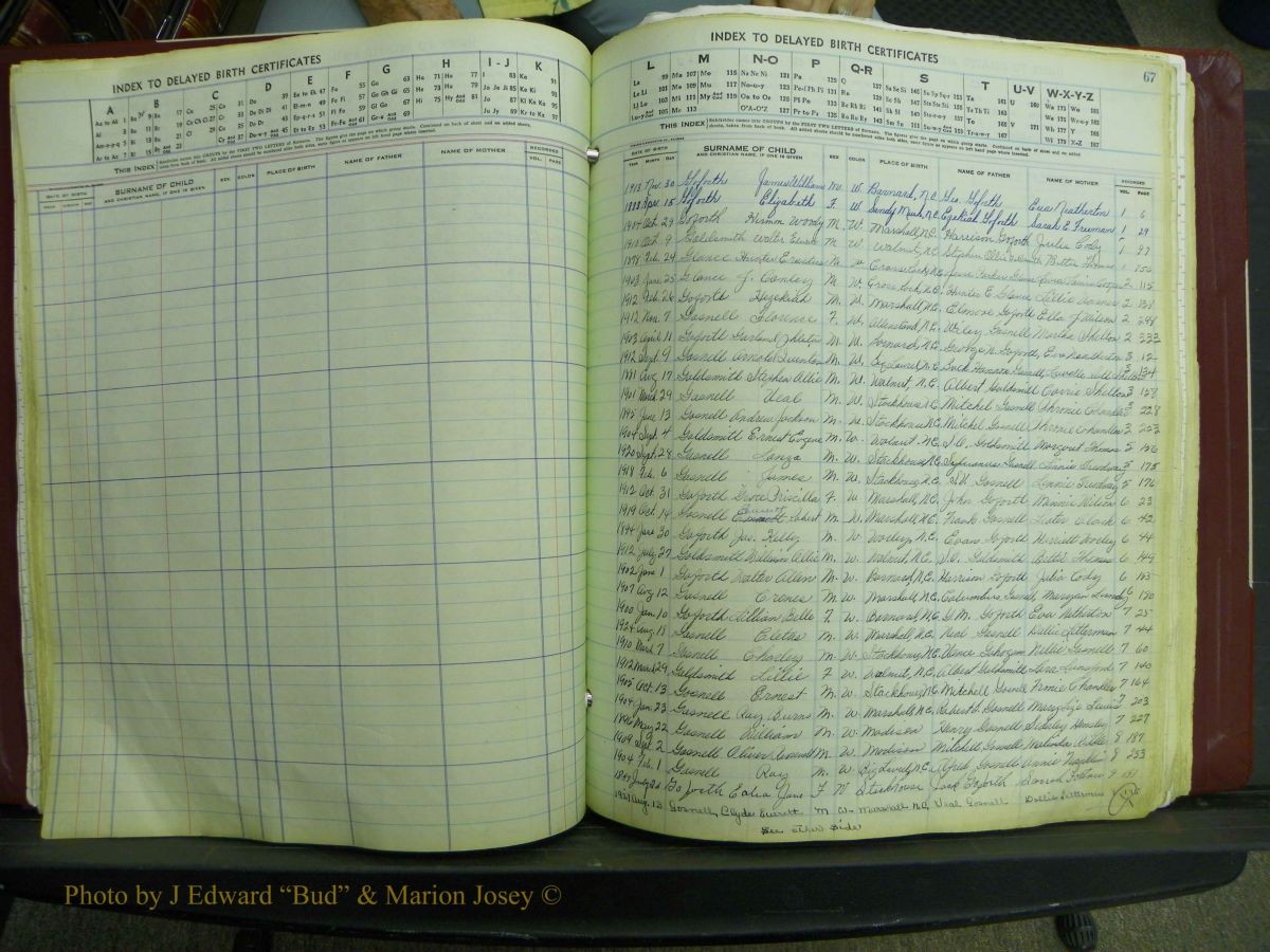 Madison Births, Delayed  + Book 1, A-K 071.JPG