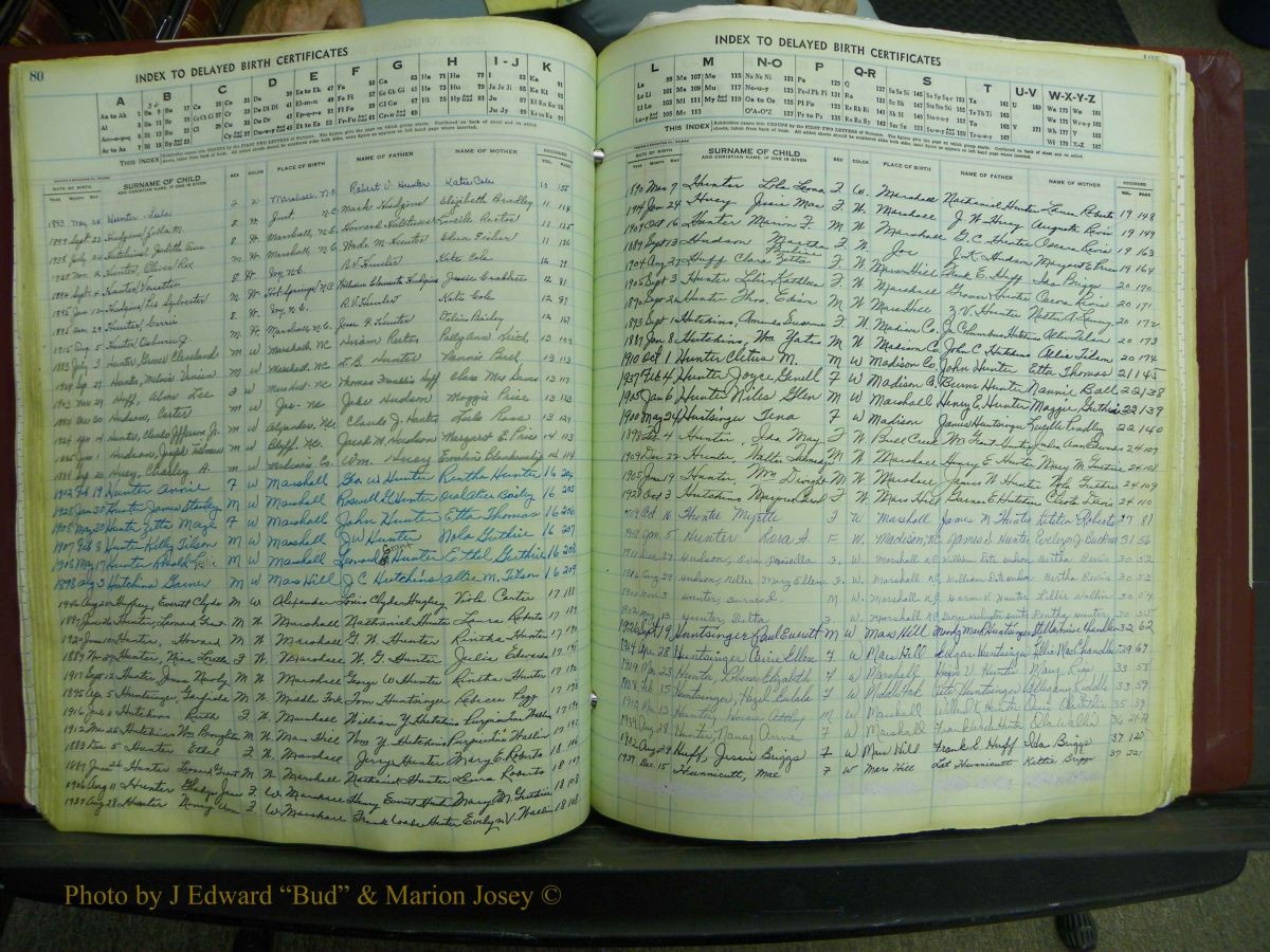 Madison Births, Delayed  + Book 1, A-K 088.JPG