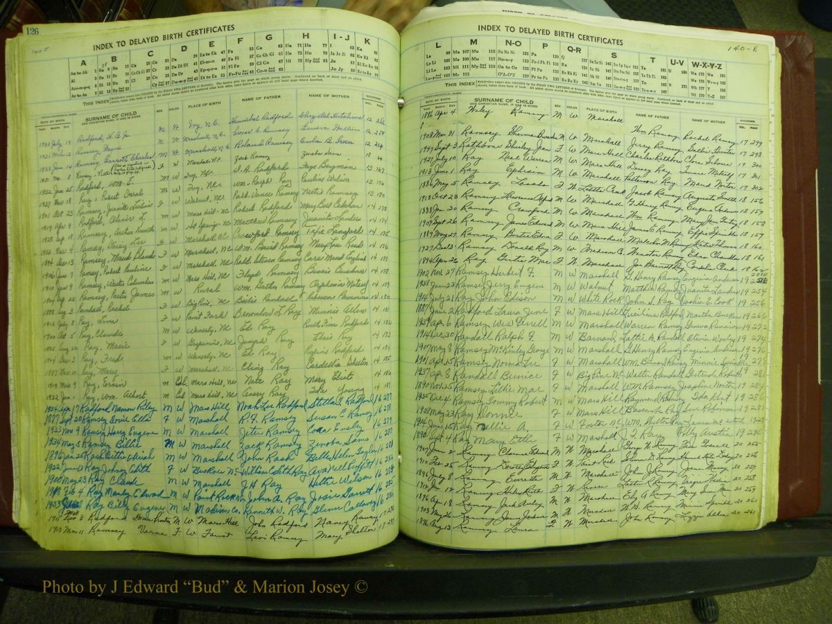 Madison Births, Delayed  + Book 1, A-K 137.JPG
