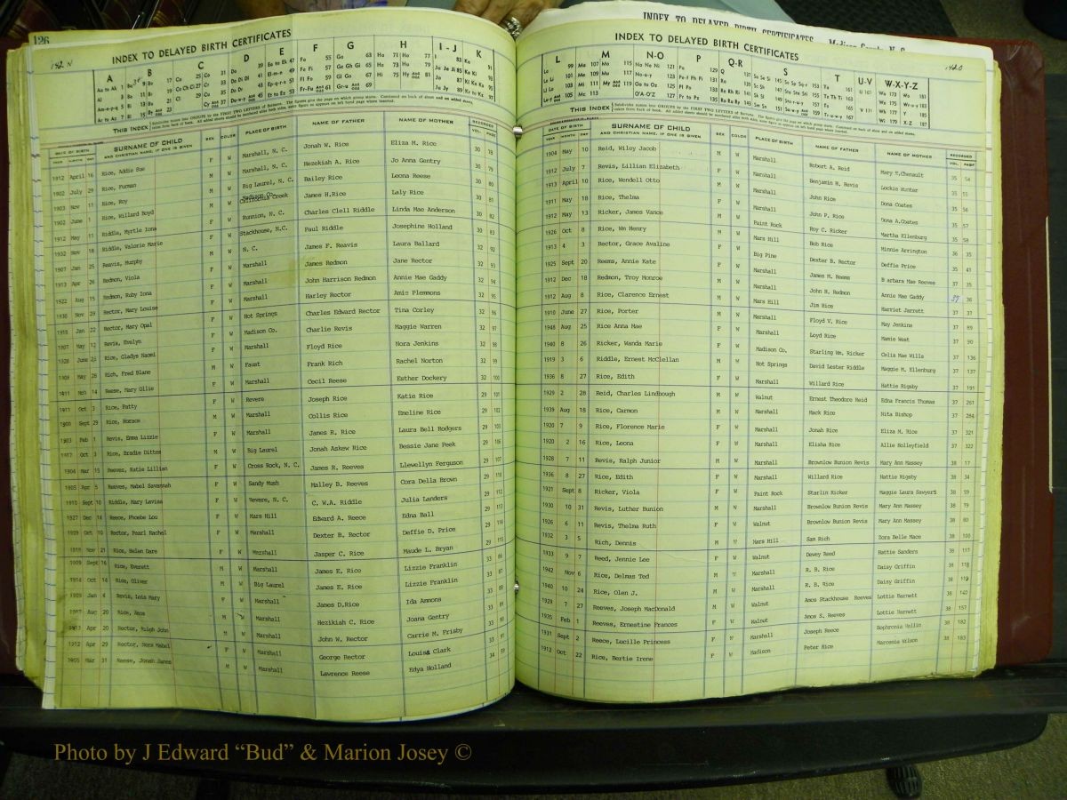Madison Births, Delayed  + Book 1, A-K 149.JPG