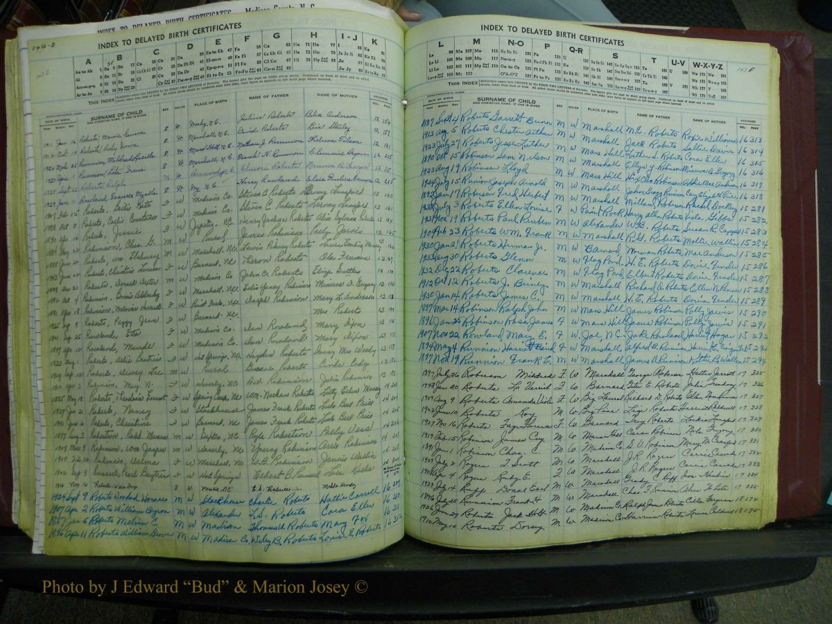 Madison Births, Delayed  + Book 1, A-K 153.JPG