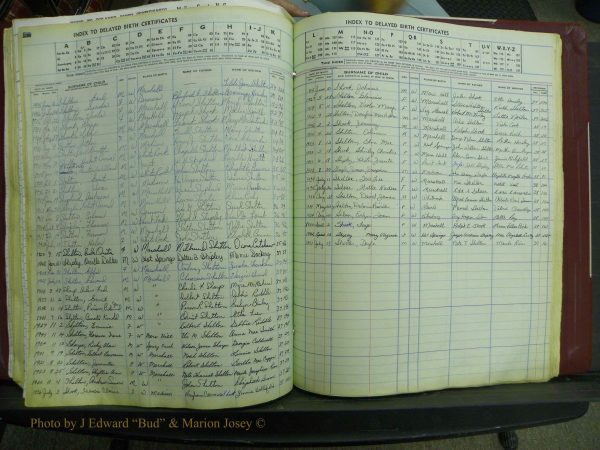 Madison Births, Delayed  + Book 1, A-K 164.JPG