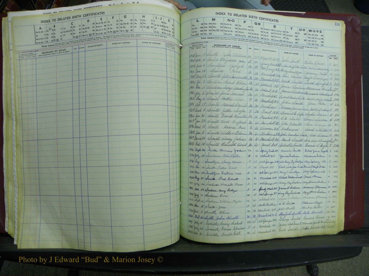 Madison Births, Delayed  + Book 1, A-K 166.JPG
