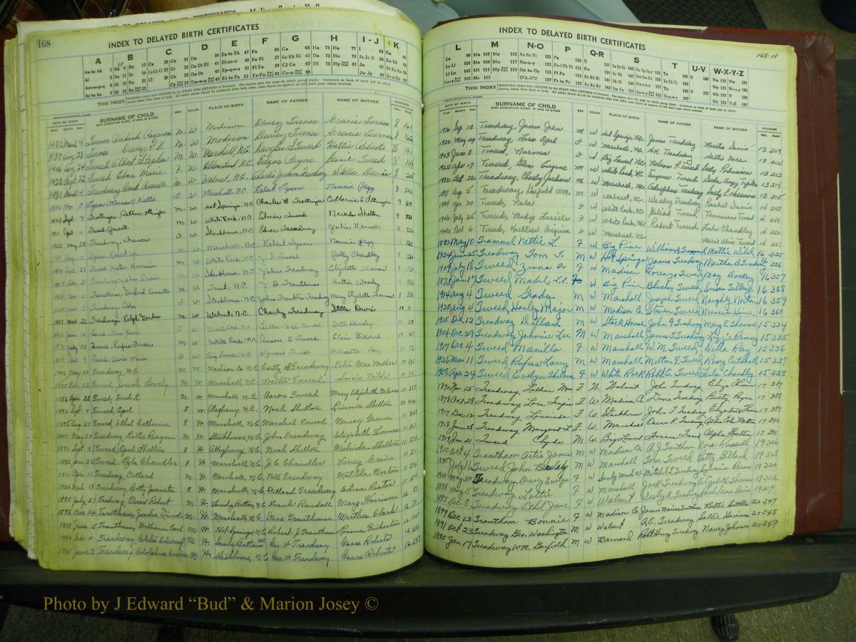Madison Births, Delayed  + Book 1, A-K 179.JPG