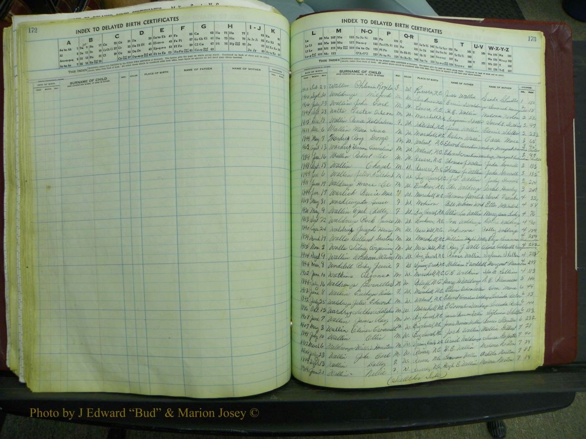 Madison Births, Delayed  + Book 1, A-K 183.JPG