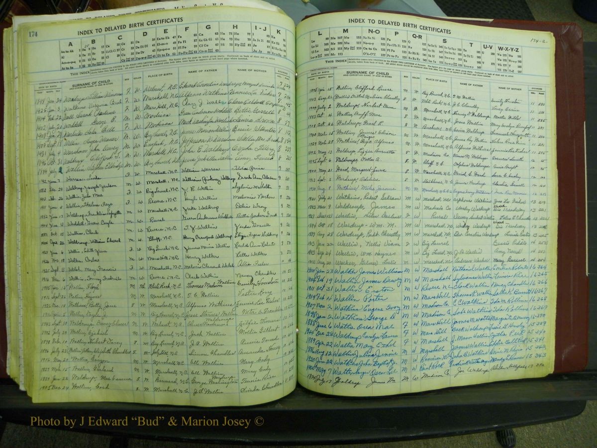 Madison Births, Delayed  + Book 1, A-K 184.JPG