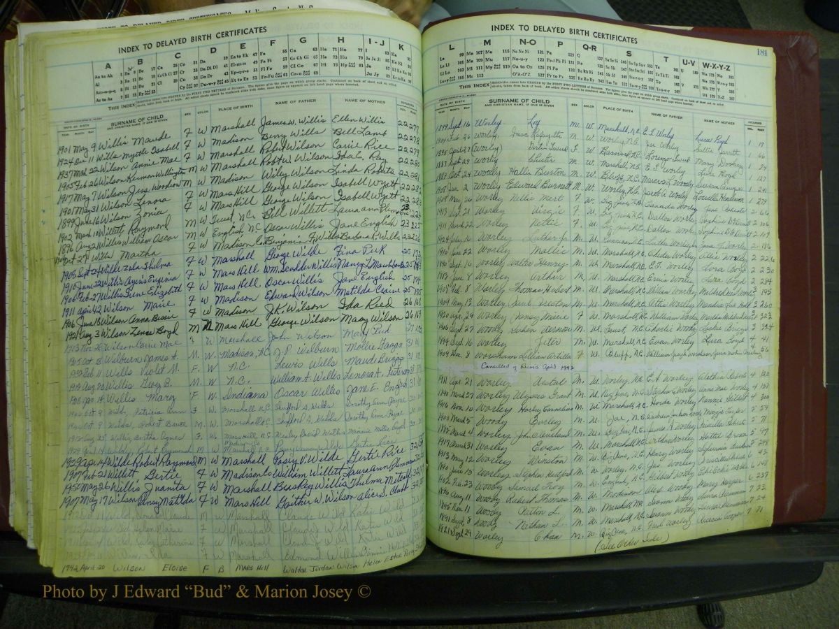 Madison Births, Delayed  + Book 1, A-K 193.JPG